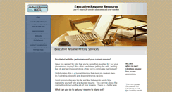 Desktop Screenshot of executiveresumeresource.com